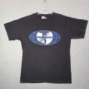 VINTAGE Wu Tang Clan Men Shirt 2XL 90s Method Man Ol Dirty‎ Bastard Raekwon Rza